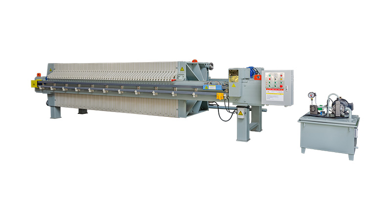 1250型 自動隔膜壓濾機（角進(jìn)料）